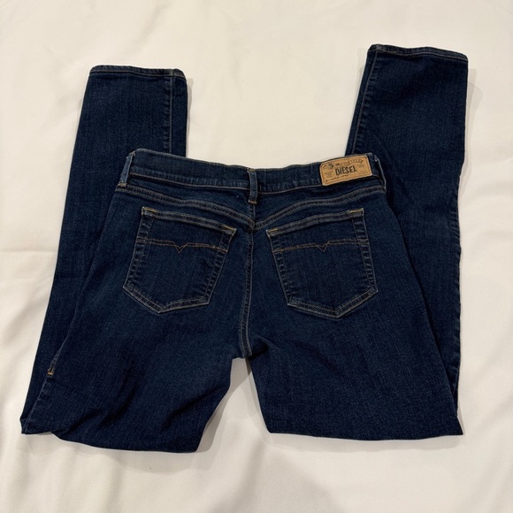 Diesel Dark Blue Women's Straight Leg Jeans - Picture 6 of 6